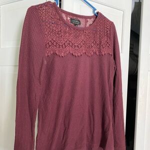 Lucky Brand Waffle Shirt